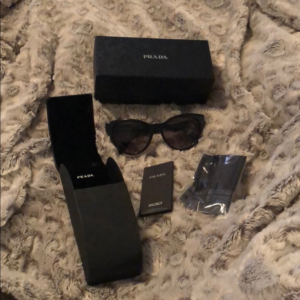 Prada cat eye sunglasses